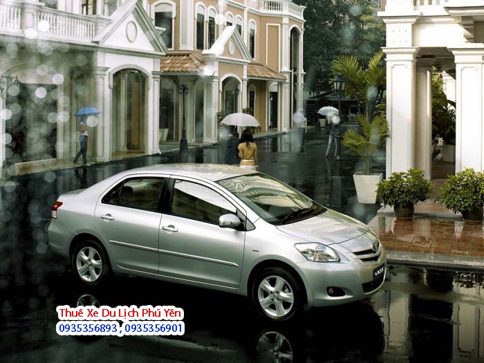 Dịch vụ cho thuê xe 4 chỗ toyota vios ở Phú Yên