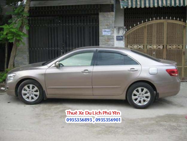 Chi tiết dịch vụ cho thuê xe du lịch 4 chỗ Toyota Camry 2.4 tại Tuy Hòa,Phú Yên