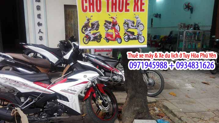dịch vụ cho thuê xe máy tại Tuy Hòa 7